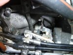 tthrottle linkage issues 009 throttle hitting shift arm.jpg