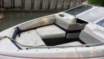 Reupholster boat seats in 1990 Bayliner Capri - some photos, and a