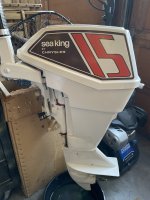 1972 Sea King 9.6 Outboard Prop outlet Propeller