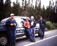 1978 06 (56) Canada Fishing, Bob Brode, Leroy Corbin, Bill Futrell, Dad, Dex, Rod, Art.jpg