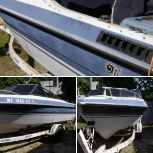 Complete restore '84 Thompson 18' 140 deck & transom