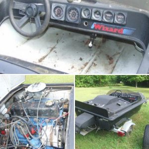 1990 wizard jet boat