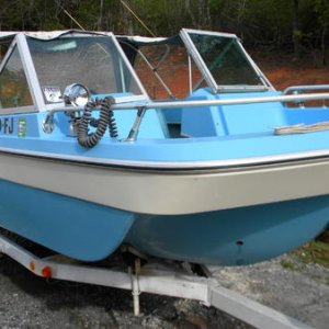 1972 Fabuglas Trident 154 Mark II - Starboard forward