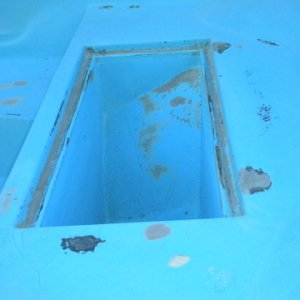 Repairing all of the holes and delamination / crazing