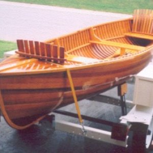 double ender rowing skiff