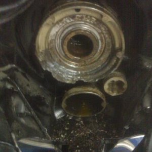 Corroded Alpha Gimbal Housing