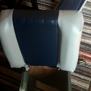 just another pic of the seat we reupholstered.