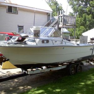 1969 Cruisers Yacht, day one