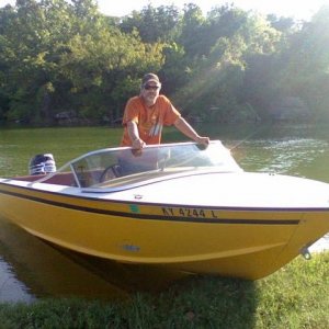 at Wax, Ky. boat ramp on Nolin...