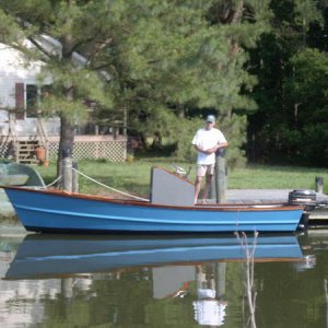 Brent's boat, home dock, 6.10.07