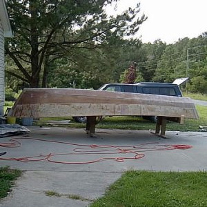 Brent's boat, summer 2004