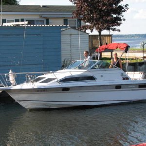 Docking after Maiden Voyage Aug 2010