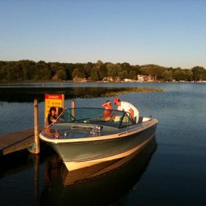 First Launch on Lake George...Indiana Michigan boarder