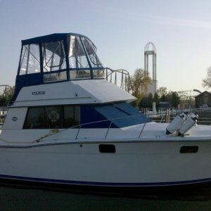 La Boat Blue home port Cedar Point