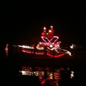 Christmas boat parade