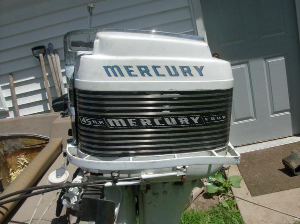 1959 58a 45hp mercury 4cyl