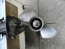 2 blade prop before on merc 100hp 07-2010