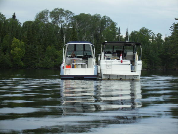 coming back from peddle boat tour