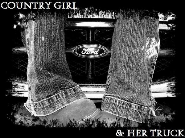 Country girl truck