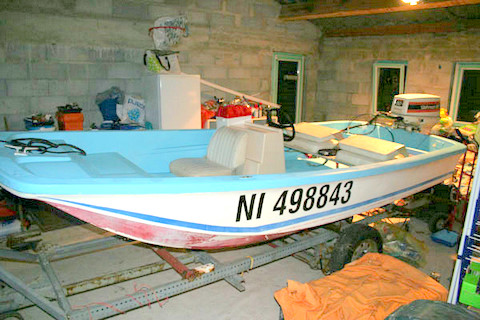 Dory 13 , Johnson 60 HP