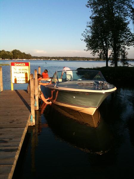 First Launch on Lake George...Indiana Michigan boarder