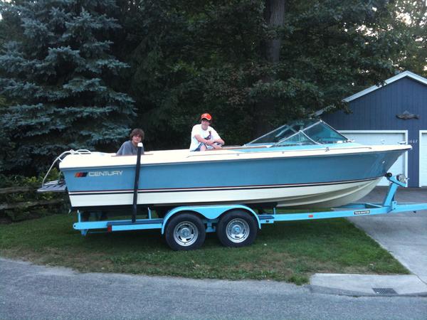 Getting ready for the first launch at Lake George