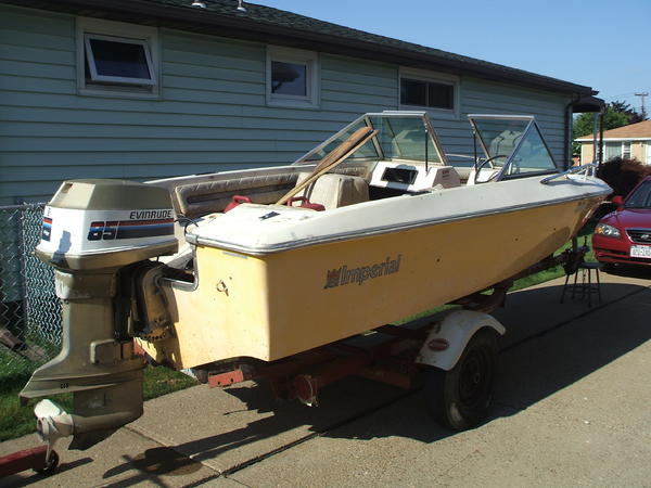 I bought this as a donor boat.