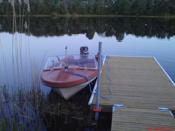 My dock in the backyard.