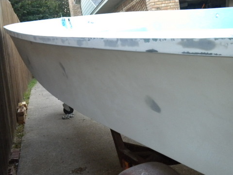 Outer hull repair