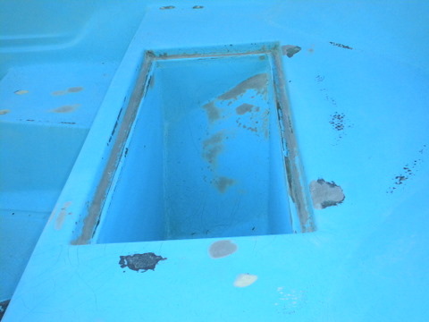 Repairing all of the holes and delamination / crazing