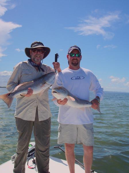 Son and I fishing Indian River