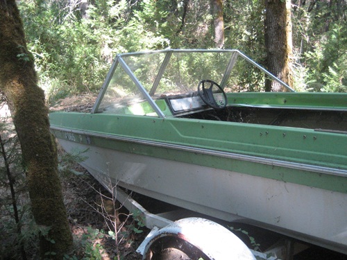 This is how the boat was when I got it